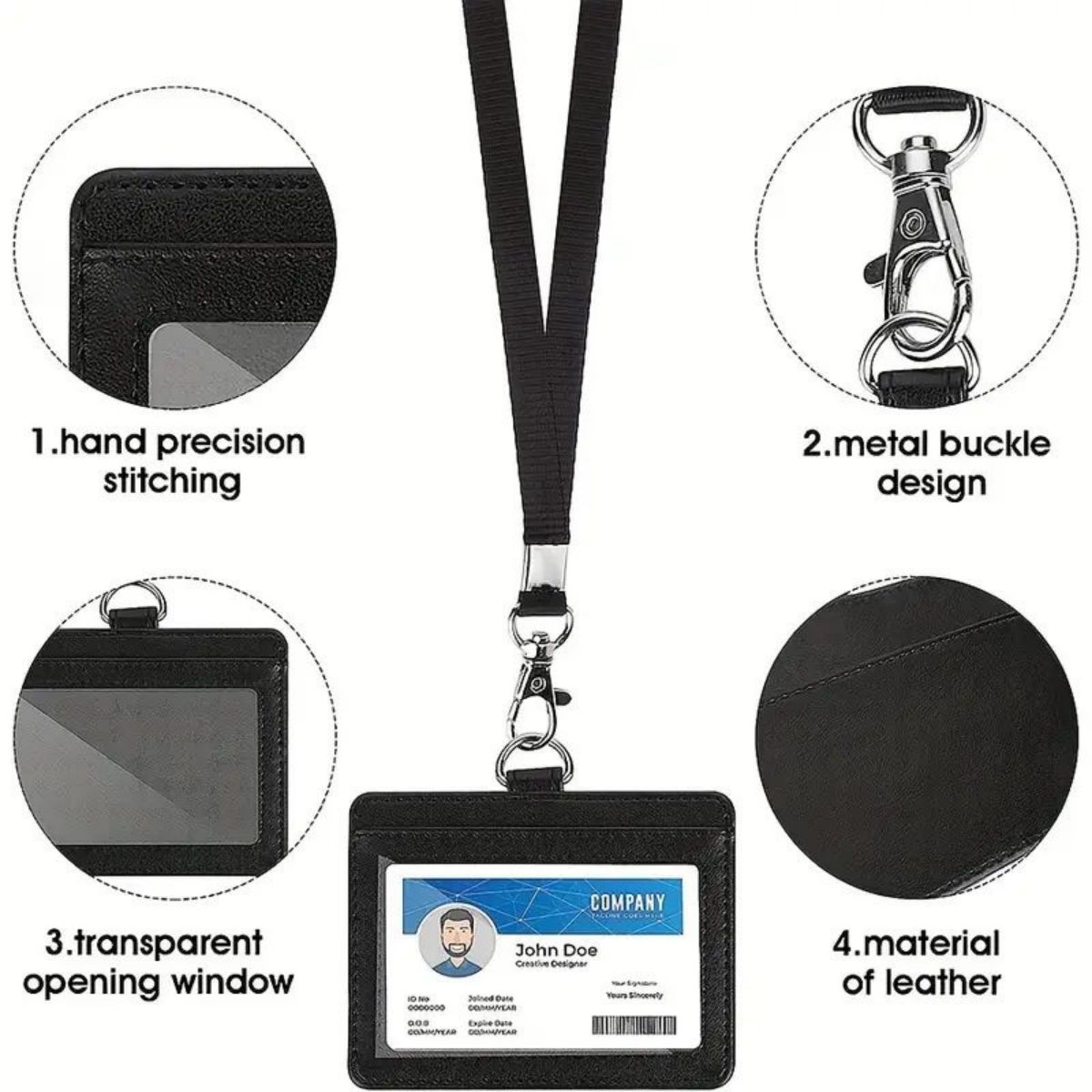 1 pc Horizontal ID badge holde - Index Card Holder 评论和价格