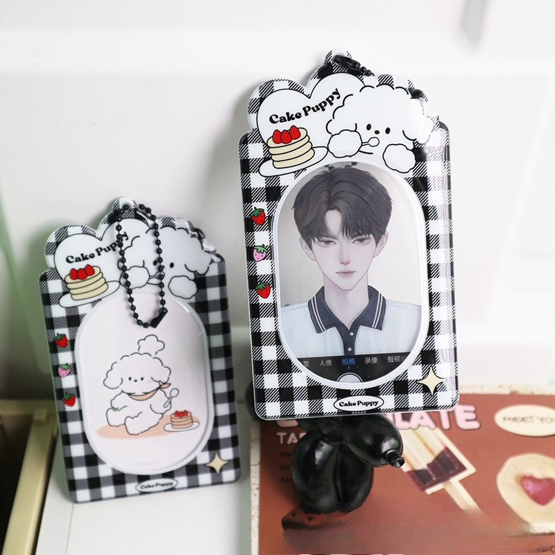 Cute 3 Inch Cartoon Dog Polaro - Index Card Holder 评论和价格