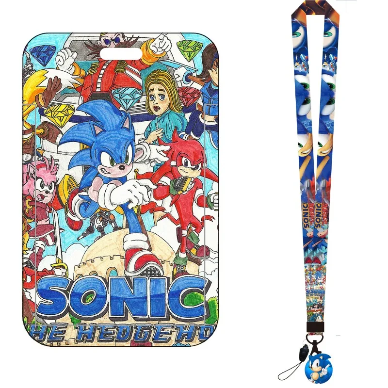 Cartoon Sonic Bus Card Holder  - Index Card Holder 评论和价格
