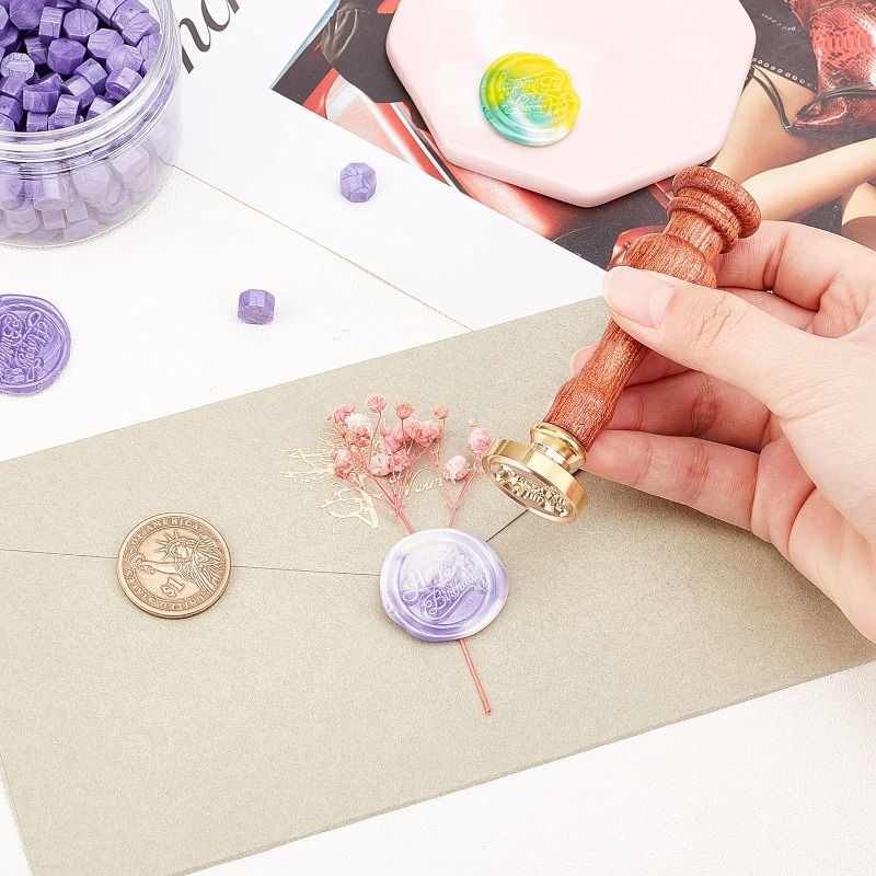 1 Set Castle Wax Seal Stamp Fi - Wax Seal Stamp Set 评论和价格