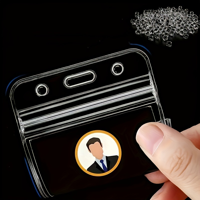 transparent waterproof name ba - Index Card Holder 评论和价格